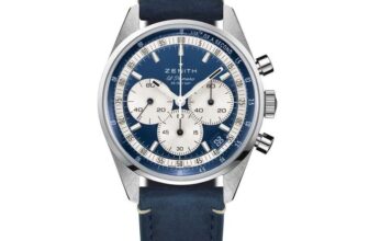 Zenith Chronomaster Automatic 38mm Mens Watch Blue with code