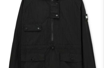 Zeralda Overhead Jacket – Black – L & XXXL