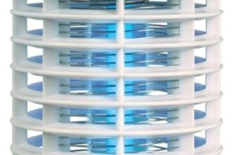 Zero In High Voltage Insect Killer (Poison-Free Bug Zapper, UV Light Lamp, Kills Flies, Midges and Mosquitoes, Home Use Electric Fly Killer) Clear STV880
