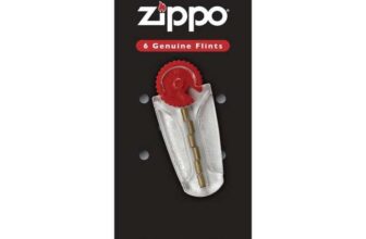 Zippo Genuine Flints – Lighter Flint Replacement Pack of 6