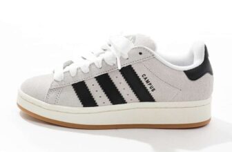 adidas Originals Campus 00s Trainers Light Grey/Black UK 35.5 Price with Code