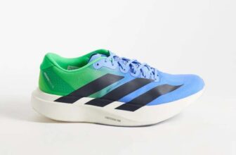 adidas Running Adizero EVO SL Mens Trainers in Blue and Green Fade