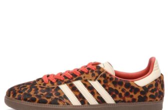 adidas Samba OG W Leopard Print UK 5