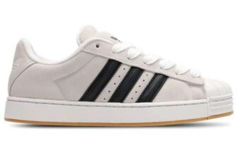 adidas Superstar St Men Shoes, Crystal White-Crystal White-Gum 3, Size 6.5-11.5
