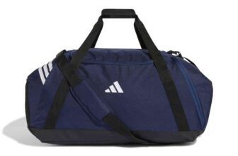 adidas Unisex Tiro Duffle Bag Large Duffel Bag, Team Navy Blue 2/White, One Size