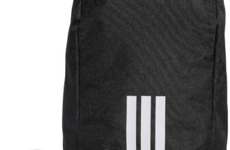 adidas Unisex Tiro Shoebag Shoe Bag, Black/White, One Size