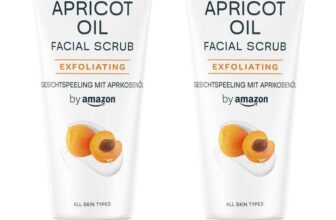 by Amazon Apricot face scrub, 2x100ml £2.09 / £2.34 S&S