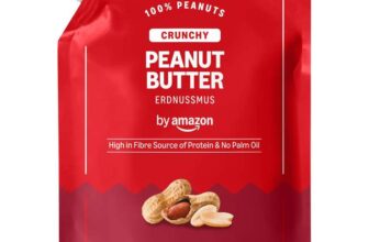 by Amazon Crunchy Peanut Butter 750g