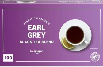 by Amazon Earl Grey Tea Bags, Rainforest Alliance Certified, 100 count – S&S £2.53-£2.83