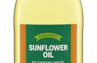 by Amazon Organic Sunflower Oil, 1L (S&S £2)