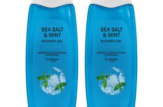 by Amazon Sea Salt & Mint Shower Gel, 2 x 500ml