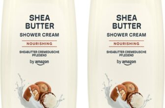 by Amazon Shea Butter Shower Cream, 2 x 500ml