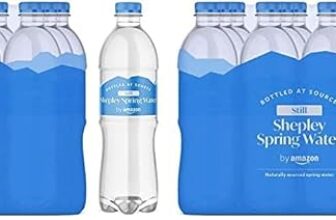 by Amazon Still Spring Water, 500 ml (Pack of 24), 6000 ml