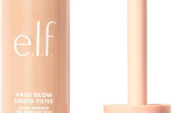 e.l.f. Halo Glow Liquid Filter, Complexion Booster For A Glowing, Soft-Focus Look, Infused With Hyaluronic Acid, Vegan & Cruelty-Free,1 Fair