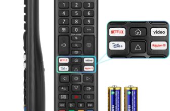 for LG-TV-Remote-Control, Universal Replacement for All LG Smart TV, with 4 Shortcut Keys and Included Batteries