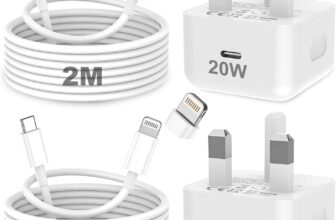 for iPhone Charger Fast Charge, 2Pack PD 20W Fast Apple Charger Cable 2M, iPhone Fast charger Plug with USB C To Lightning Cable for iPhone 14 13 12 11 Pro Max XS XR X 8 7 6 Plus, iPad and iPod