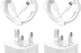 for iPhone USB C Fast Charger Plug and Cable MFi Certified 2Pack 20W PD USB C Fast Charger Plug with 6FT Fast Charging Cable for iPhone 14/13/12/11 Pro/Pro Max/XS Max/XS/XR/X/SE/8