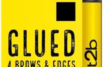 got2b Glued 4 brows & Edges Clear gel 2 in 1 16 ml, Screaming Hold Brow gel, Eyebrow Gel for Long Lasting Looks, Vegan Formula