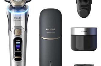 i9000 Prestige Ultra Wet and Dry Electric Shaver with SkinIQ Pro