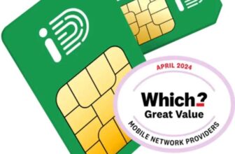 iD sim only – 50GB 5G data, Unlimited min & text, EU roaming – £2pm for 3months – £8pm/9m £12 TopCashback