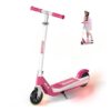 iK1S Kids Electric Scooter with LED, Ages 6-10, 7km Range