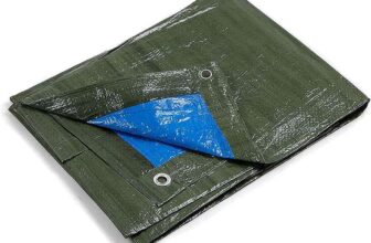 kippen 6068B1 Two-tone Tarpaulin – Size 3×4 mt, Green/Blue