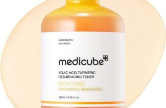 medicube Kojic Acid Turmeric Smoothing Toner for Face & Body Lightweight (Max S&S and 10% voucher £12.07) Medicube Official / FBA