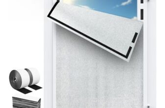 100145cm Blackout Blinds, Linen, No-Drill, Beige, Cut-to-Size