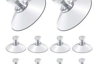 10PCS Suction Cups 42mm Clear Suction Pads for Glass, Window, Wall, Door and Other Smooth Flat. Sold by PPingp FBA
