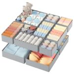 12 Pack Drawer Organisers Foldable Storage Box Fabric Drawer Dividers Wardrobe Storage Organiser – Sold by lv zhu EU / FBA