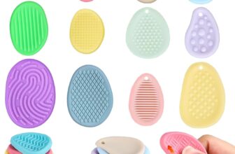 12 Pack Fidget Toys Sensory Stone with Different Patterns,Textured Soft Stone, Silicone Worry Stone for Autism Kids,Fidget Stress Toys, Calming Toys for Anxiety Relief
