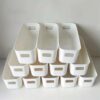 12-Pack Stackable Plastic Storage Bins with Handles (discount at checkout) Ships by and sold by Haul Global