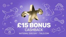 £15 Bonus at National Dog Day – Tails.com (Dog Food Subscription)