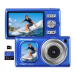 16-Foot Underwater Digital Camera, 4K 48MP, 18x Zoom, Removable Battery