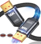 16K Displayport Cable 2.1, VESA Certified DP to DP Cable 6M ( Amazon Resale) Like New