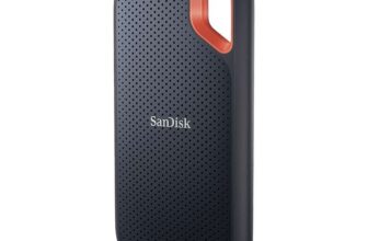1TB SanDisk Extreme Portable SSD – Up to 1050MB/s Read Speeds Recertified with Senior or Student discount