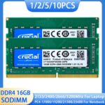 1pcs Crucial Laptop DDR4 RAM SODIMM Memory 16GB 2666mhz with code – Computer Office Components Store