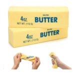2-Piece Butter and Cheese Soft Squishy Toy Set
