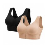 2-Piece Posture Correcting Wireless Push-up Full-Coverage Bra