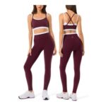2-Piece Womens Gym Set: Workout Activewear