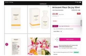 2 X Artiscent Fleur De Joy 50ml