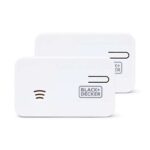 2 x 10 year battery Black and Decker Carbon Monoxide detector