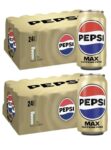 2 x Pepsi Max No Caffeine 330ml Can (Pack of 24) – Discount at Checkout (£12.45 – 14.05 with S&S)