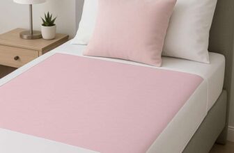 2 x x Easy Care Solutions Washable Bed Pads with Tucks 85x90cm Pink High 3L Absorbency Secure Tuck-In Flaps Soft & Comfortable