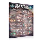 2026 Formula Racing Wall Calendar F1 Grand Prix Posters