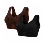 2PC Posture Correcting Wireless Push-up Full-Coverage Bra