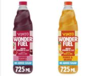 2x Vimto Wonderfuel Squash – No Added Sugar – Vitamins B, C & D – Iron & Zinc Summer Berries / Orange & Mango – S&S £1.85 / £1.55