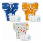 3-Pack Washable Female Dog Period Pants with Extra Liners