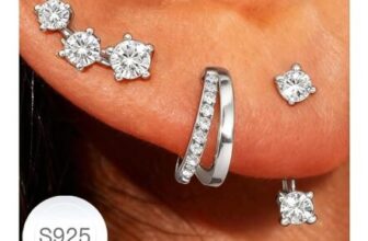 3 Pair Sterling Silver Earrings