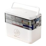 3-Tier Medicine Storage Box with Carry Handle